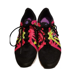 New Balance Running Shoes FantomFit Cush Lightweight Athletic Black‎ Pink thumbnail 2