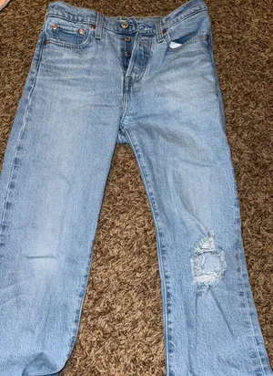 Levi’s Jeans Straight Wedgie High-Rise Distressed thumbnail 6