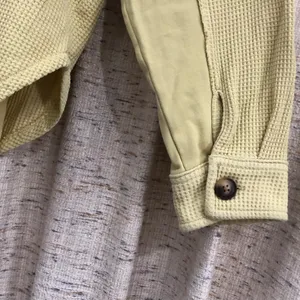 American Eagle Waffle Knit Hooded Shacket  thumbnail 7