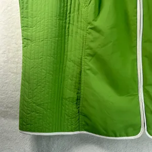 Coldwater Creek Womens 2X Lime Green Quilted Full Zip Mock Neck Vest thumbnail 5
