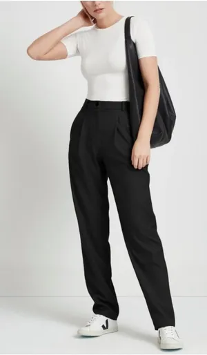 Marcella NYC Archie Trousers in Black 'One Design Five School Days' Size XS thumbnail 1