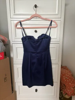 Babyboo Mini Dress Navy thumbnail 2
