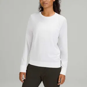Lululemon | Swiftly Breathe Long Sleeve Athletic Top in White thumbnail 2