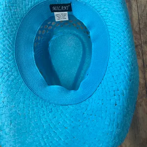 Turquoise Cowboy Hat Blue thumbnail 4