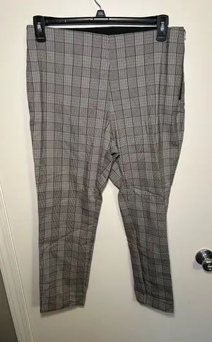 A New Day Plaid Work Pants thumbnail 1