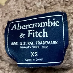 Abercrombie & Fitch Brown Wool Knitted Turtleneck Long Sleeve Sweater Top Sz XS thumbnail 3