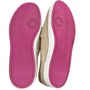 Cole‎ Haan Nantucket 2.0 Penny Loafers Womens 10.5 Beige Suede Light Academia thumbnail 11