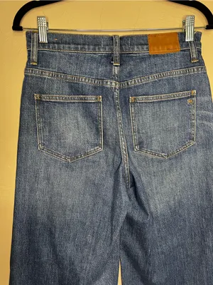 Madewell High‎ Rise Wide Leg Crop Denim Jeans thumbnail 8