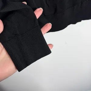 Zara Black V-Neck Cardigan Button Front Small Minimalist Workwear Casual Office thumbnail 7