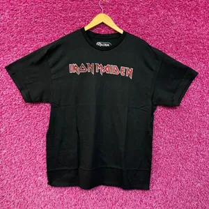 Iron Maiden Spell-Out Logo Heavy Metal Rock Band Tee XL thumbnail 1