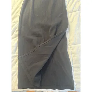 French Connection Black Maxi Dress Side Cutout Sleeveless Ribbed XS thumbnail 5