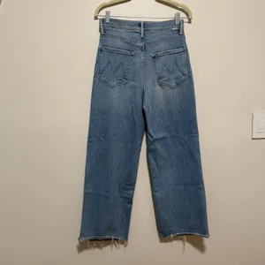 Mother High Waisted Spinner Ankle Fray Jeans In The Blink of an Eye Size 26‎ thumbnail 8