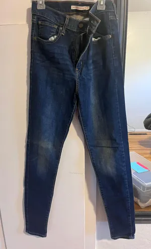Levi's Mile High Super Skinny Jeans thumbnail 1
