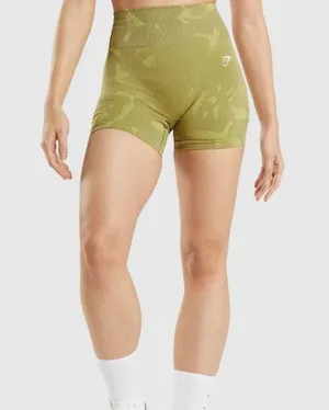 Gymshark Camo Seamless Shorts thumbnail 1