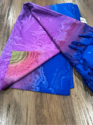 Rima Ombre Fringed Rima Beach Wear Scarf/ Wrap thumbnail 2