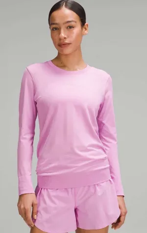 Lululemon Pink Relaxed Swiftly Long Sleeve thumbnail 1