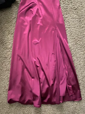 Macy's maroon prom dress thumbnail 5