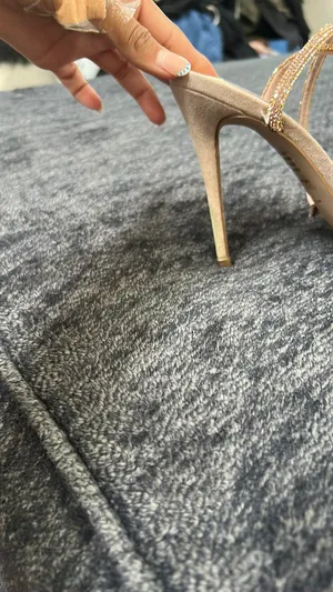 Steve Madden Rhinestone Ankle Strap Heels thumbnail 4