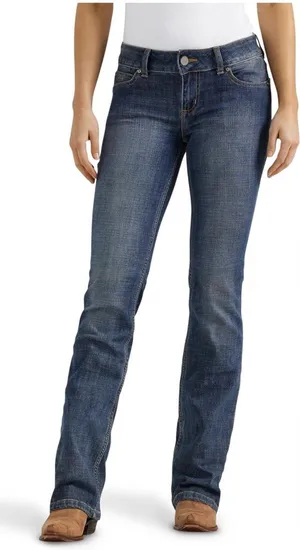 Wrangler Women's Western Mid Rise Stretch Boot Cut‎ Jean C17 thumbnail 1