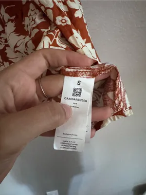 Cupshe • Mini Dress • Always & Forever • Floral Print • Orange • Small thumbnail 11