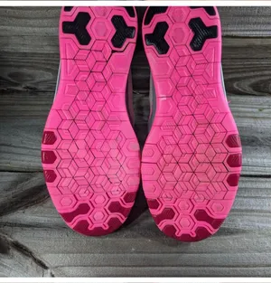 Nike Womens Pink Running Shoes 629496-061 Pink Mesh Sport Lace Up 8.5 thumbnail 5