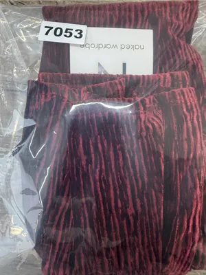 Naked Wardrobe Women's Red Texture‎ Plush Velvet Tube Minidress Size small thumbnail 5