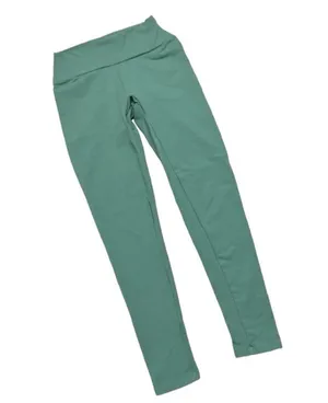 SCULPTING TEXTURELESS SAGE GREEN LEGGING PANTS thumbnail 5