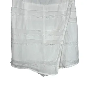 NWT Stolen Hearts Fringe Wrap Romper White Boho Summer Cutout Size M thumbnail 5