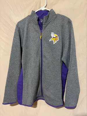 Vikings full zip jacket Size XL thumbnail 1