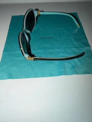 Tiffany & Co. TF 4089B - 81343B Havana / Blue | Sunglasses Woman thumbnail 5