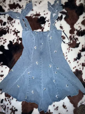 Lime Lush denim Romper Blue thumbnail 1