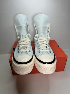 Converse Chuck Taylor All Star 70 Hi Plus Aqua Mist Egret White unisex casual thumbnail 4