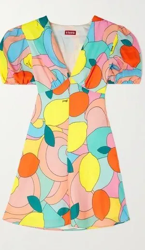 STAUD Mini Milla Dress size 0 thumbnail 1