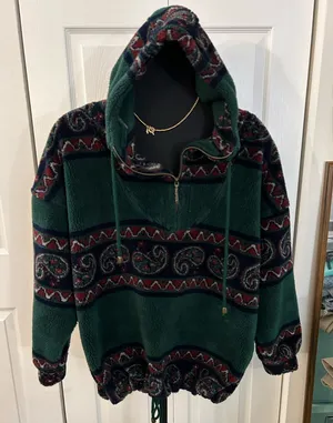 Vintage Express Thick super soft Hoodie Jacket thumbnail 1