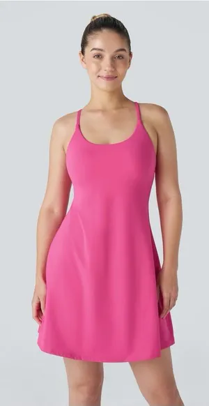 HALARA SoftlyZero Plush Backless Active Dress-Longer Length-Easy Peezy Edition thumbnail 1
