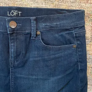 Classic Denim Dark Wash Skirt with Stretch thumbnail 3