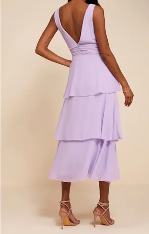 Lilac Lulus Dress thumbnail 3