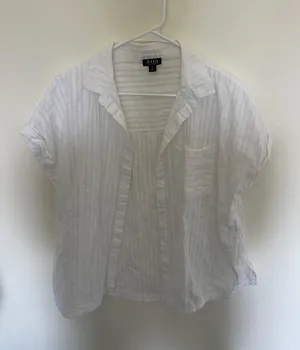 White Button Blouse thumbnail 2