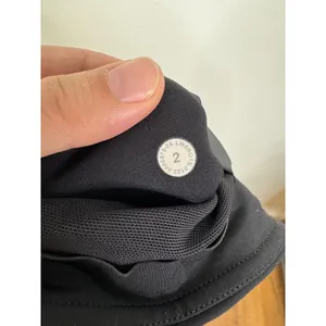 Lululemon Base Pace High-Rise Crop 23 Black Running Leggings Size 2 LW6BO1S thumbnail 5