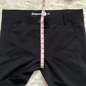 Betabrand Pants Boot-Cut Classic Dress Pant Yoga Pants Black Short Petite M thumbnail 11