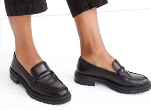MADEWELL The Bradley Lugsole Loafer Genuine Leather Platform Size 9 (NG674) thumbnail 1