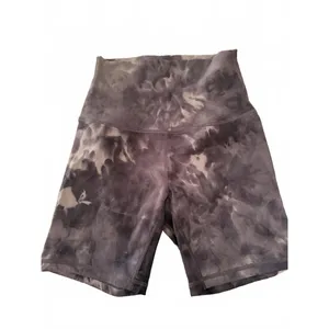 Nfinity Cheer Super Soft 6" Biker Shorts in Black Tie Dye thumbnail 2