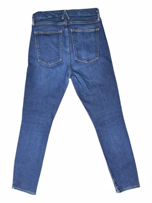 Good American Dark Indigo Ankle Skinny Jeans - Women thumbnail 4