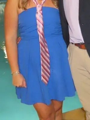 Blue mini dress  thumbnail 2