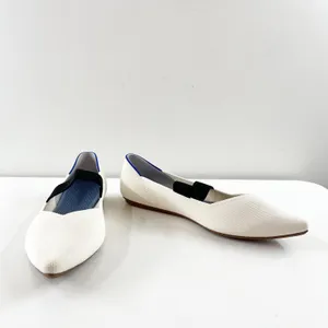 Rothy's The Point Mary Jane Ballet Flats in Love Bird Cream White 9.5 thumbnail 8