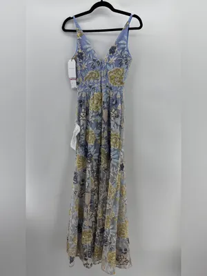 Dress The Population Samira Embellished Chiffon Gown thumbnail 4