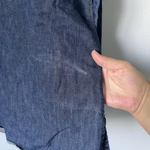 Old Navy Maternity Vintage Denim Blouse Top 100% Cotton Cottagecore Size XS thumbnail 8