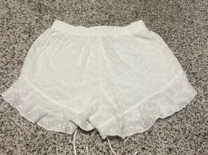 HYFVE Linen white shorts thumbnail 2