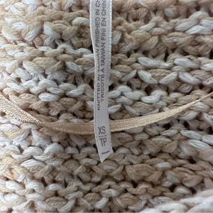 Free People Coconut Sweater‎ XS in Sandy Combo thumbnail 6
