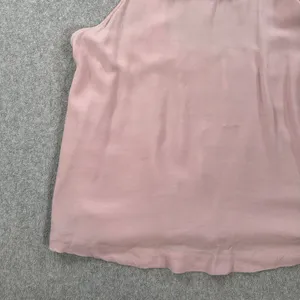 Free People City Light Cowl Neck Open Back Tank Top Size Small Blush Flowy thumbnail 3